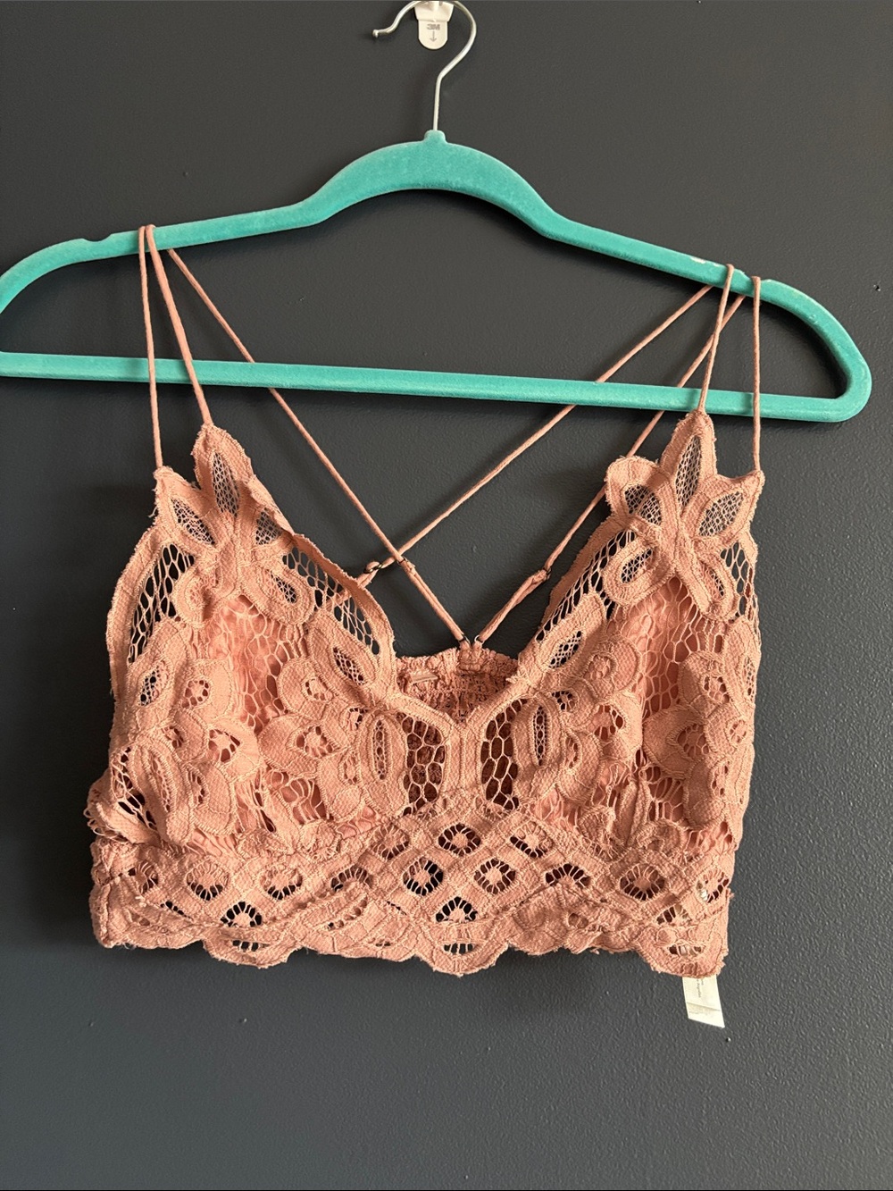 Free People Blush Lace Bralette